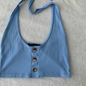 Halter crop top